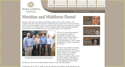 Desktop Screenshot of meridian-dental.com
